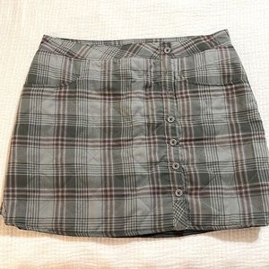 Horny Toad winter mini skirt. Lined and warm